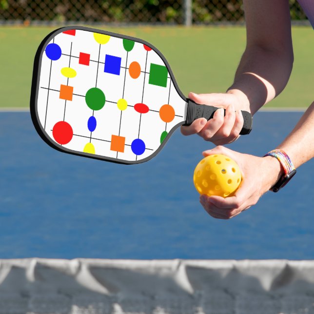 Raquette De Pickleball Grille Bauhaus (Insitu)