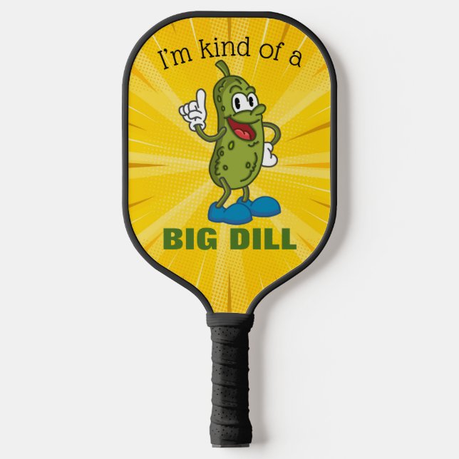 Raquette De Pickleball Gros Pun de Pickle de Dill (Recto)