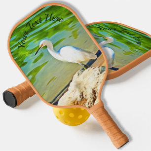 Raquette De Pickleball Grue Sur La Rivière Mismaloya 0335