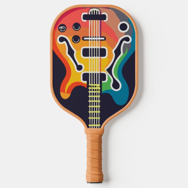 Raquette De Pickleball Guitare acoustique (Recto)