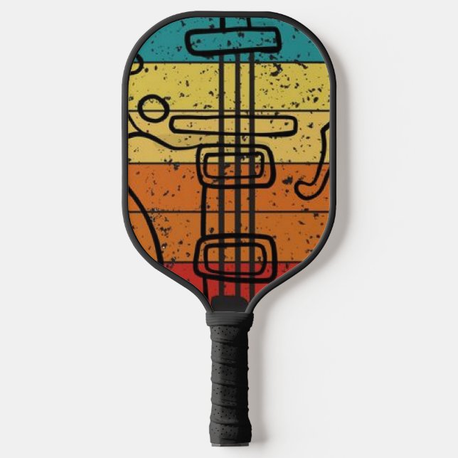 Raquette De Pickleball Guitare acoustique (Recto)