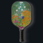 Raquette De Pickleball Gustav Klimt - Jardin des fleurs<br><div class="desc">Jardin aux fleurs - Gustav Klimt en 1905-1907</div>