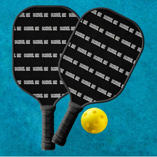 Raquette De Pickleball H. Métal Translucide-Wht (This H Metal Translucent-Wht Pickleball Paddle design, makes an Urban, Street statement!)