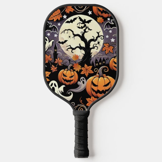 Raquette De Pickleball Halloween/Automne/Automne (Recto)