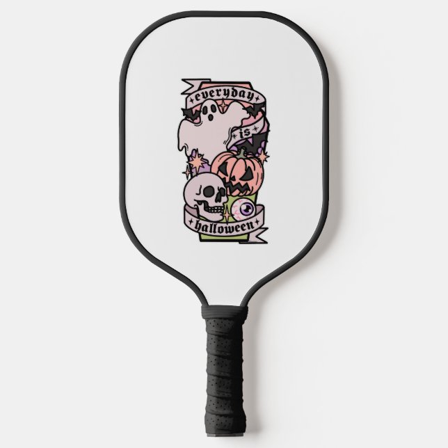 Raquette De Pickleball Halloween tous les jours (Recto)