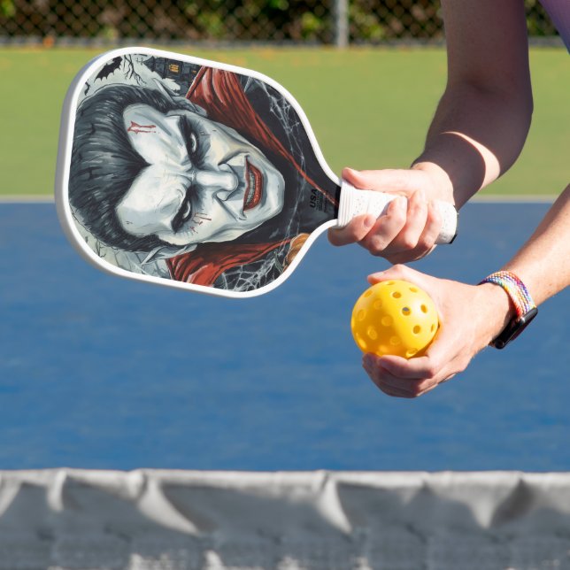 Raquette De Pickleball Halloween, Vampire assoiffé  (Insitu)