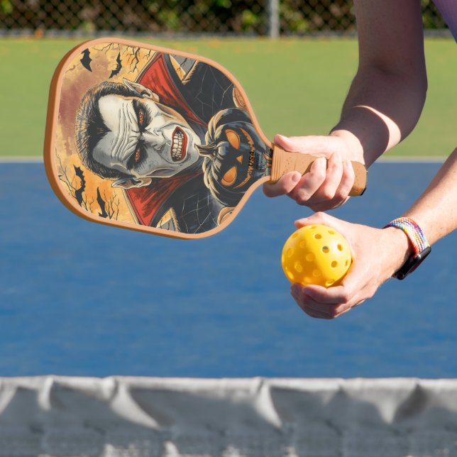 Raquette De Pickleball Halloween, Vampire assoiffé de sang  (Insitu)