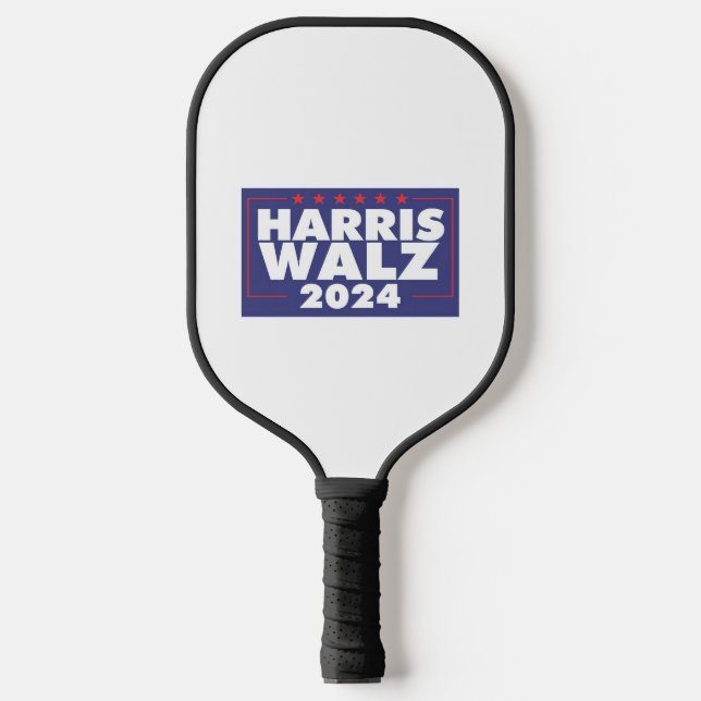 RAQUETTE DE PICKLEBALL HARRIS WALZ 2024 (Recto)