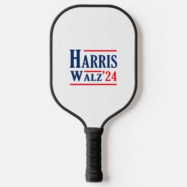 Raquette De Pickleball Harris Walz 2024 Le président Kamala Harris Tim Wa (Recto)
