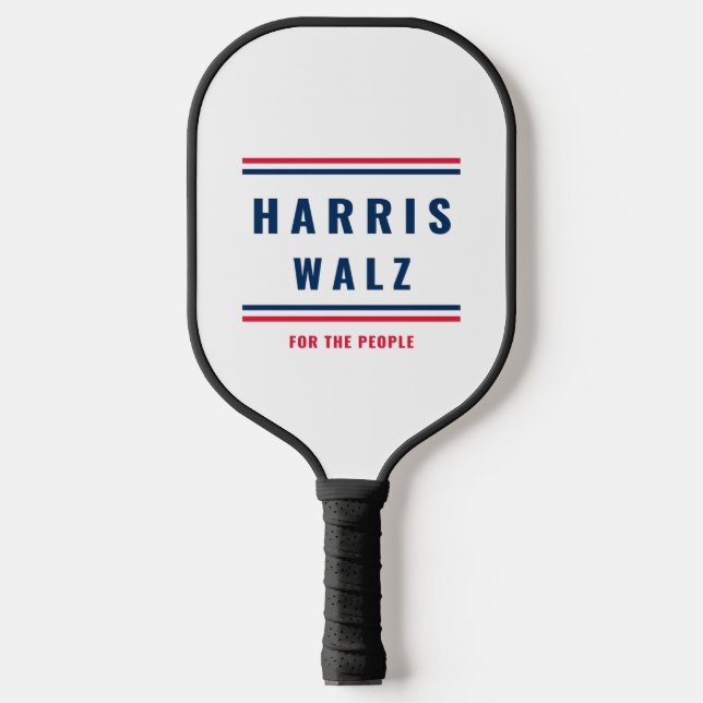 RAQUETTE DE PICKLEBALL HARRIS WALZ - ÉLECTION 2024 (Recto)