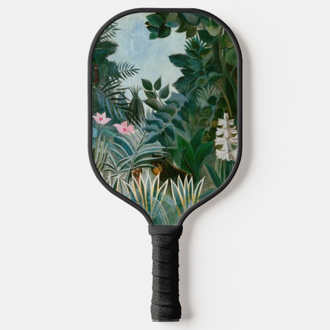 Raquette De Pickleball Henri Rousseau - La jungle équatoriale (Recto)