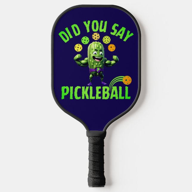 Raquette De Pickleball Héros De Pickleball De Pickle Musclé (Recto)