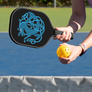 Raquette De Pickleball Hippocampe bleu celtique