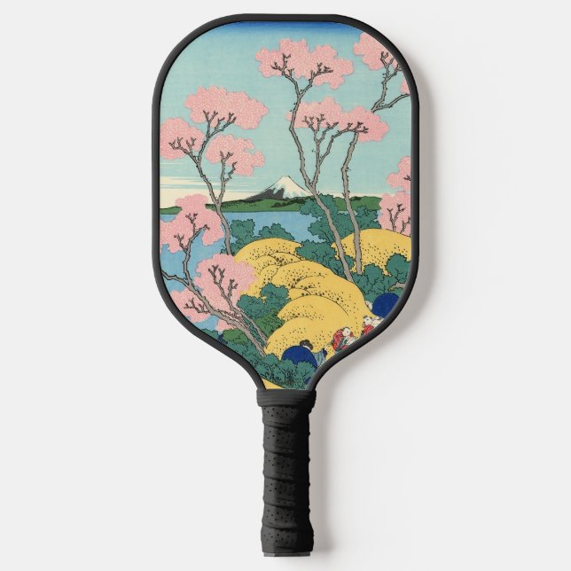 Raquette De Pickleball Hokusai Fuji de Gotenyama sur le Tōkaidō (Recto)