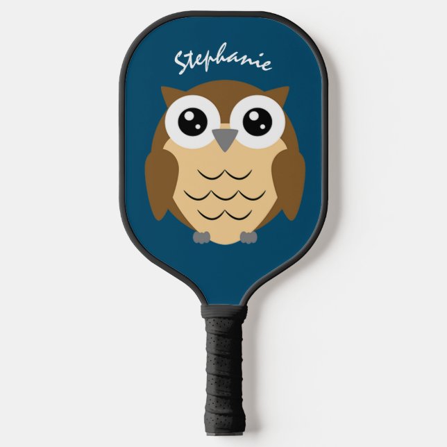 Raquette De Pickleball Hoot Owl Design Pickleball Paddle (Recto)