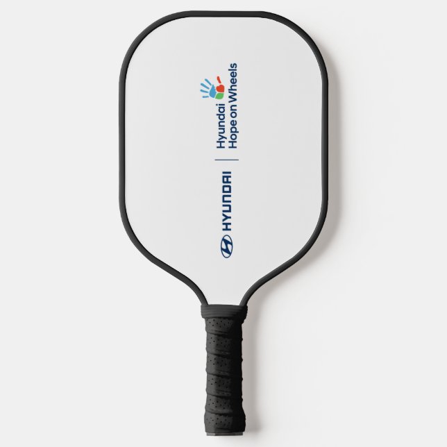 Raquette de pickleball Hyundai & Hope on Wheels (Recto)