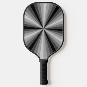 Raquette De Pickleball Illusion optique noir