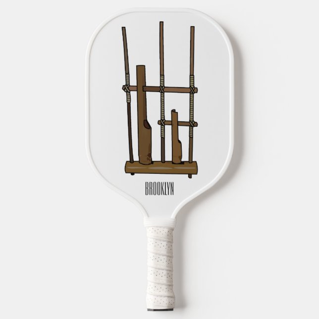 Raquette De Pickleball Illustration Angkpoumon (Recto)