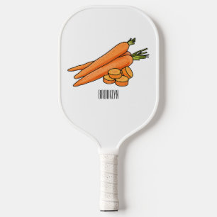 Raquette De Pickleball Illustration de carotte