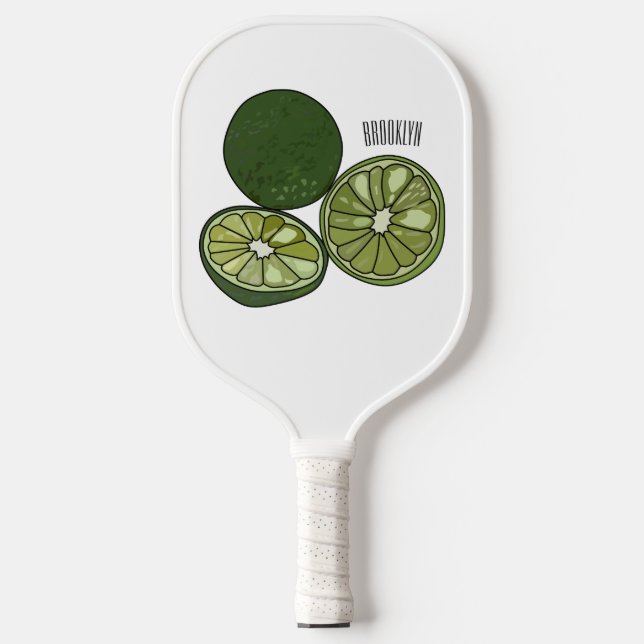 Raquette De Pickleball Illustration de chaux Kaffir (Recto)