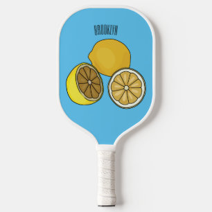 Raquette De Pickleball Illustration de citron