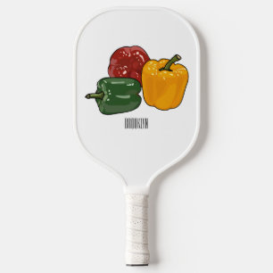Raquette De Pickleball Illustration de dessin de Capsicum
