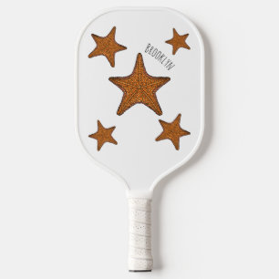 Raquette De Pickleball Illustration de dessin de Starfish