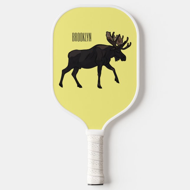 Raquette De Pickleball Illustration de dessin sur l'orignal (Recto)