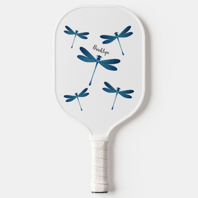 Raquette De Pickleball Illustration de dragonfly (Recto)