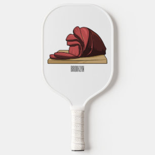 Raquette De Pickleball Illustration de jambon