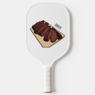 Raquette De Pickleball Illustration de la poitrine de boeuf