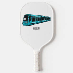 Raquette De Pickleball Illustration de locomotive électrique