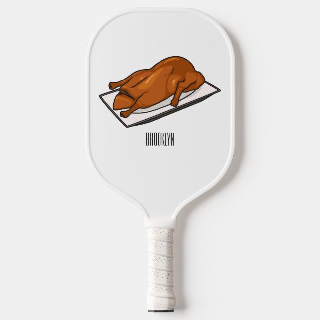 Raquette De Pickleball Illustration de Peking duck (Recto)