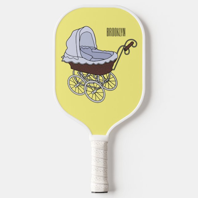Raquette De Pickleball Illustration de poussette (Recto)