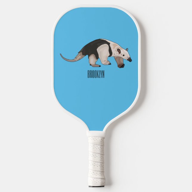 Raquette De Pickleball Illustration de Tamandua (Recto)
