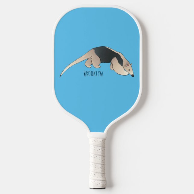 Raquette De Pickleball Illustration de Tamandua (Recto)