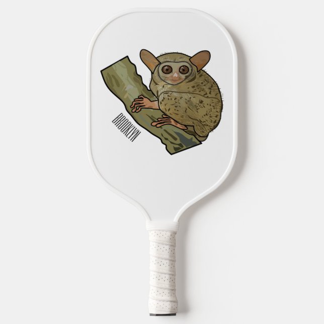 Raquette De Pickleball Illustration de Tarsier (Recto)
