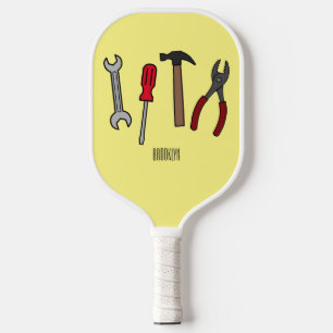 Raquette De Pickleball Illustration des outils de menuiserie