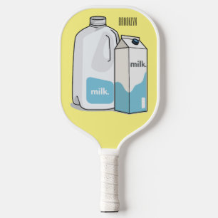 Raquette De Pickleball Illustration du lait