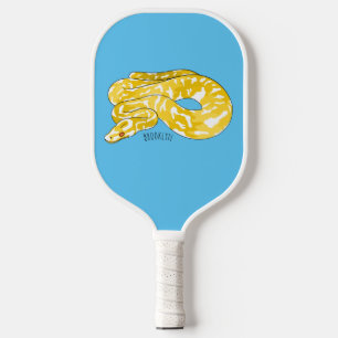 Raquette De Pickleball Illustration du serpent python birman