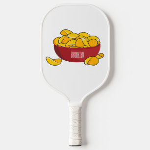 Raquette De Pickleball Illustration d'une puce de pomme de terre