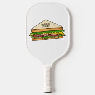 Raquette De Pickleball Illustration Sandwich