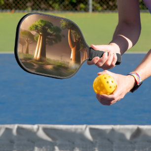 Raquette De Pickleball Imaginaire forestier du baobab à Madagascar