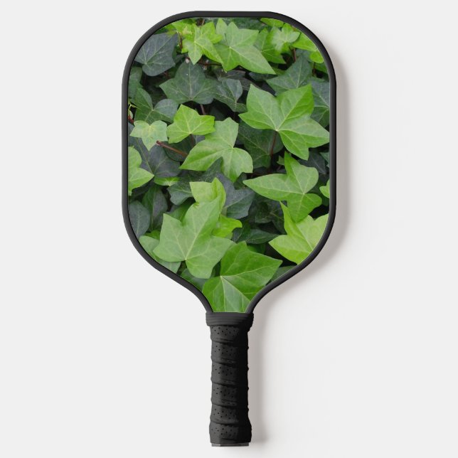 Raquette De Pickleball Impression botanique verte Ivy (Recto)