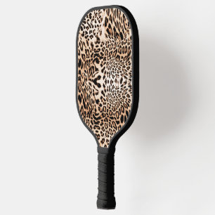 Raquette De Pickleball Impression de fourrure Leopard