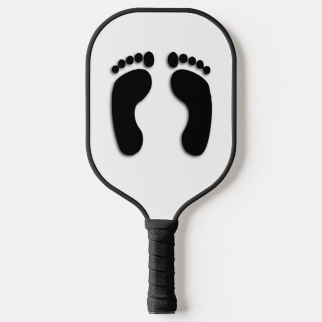 Raquette De Pickleball Imprimantes pieds nus (Recto)