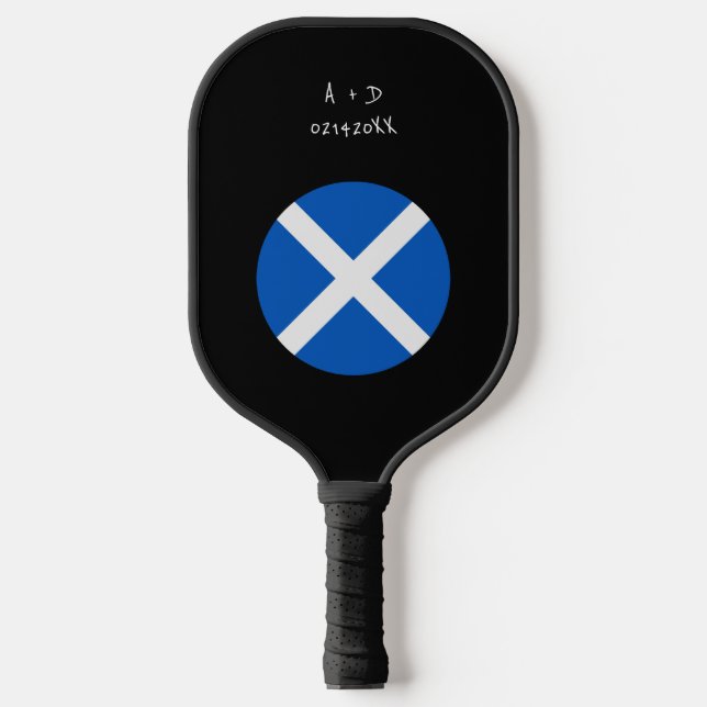 Raquette De Pickleball Indicateur Scotland (Recto)