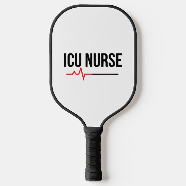 Raquette De Pickleball Infirmière de l'ICU (Recto)