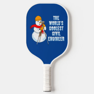Raquette De Pickleball Ingénieur civil le plus cool