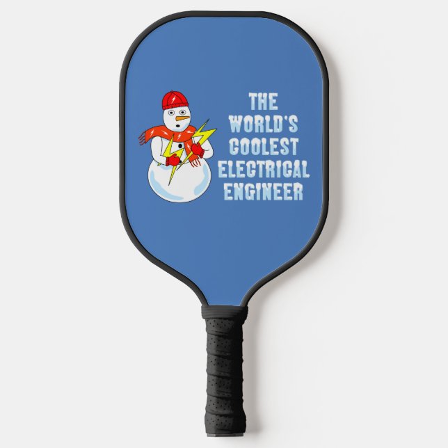 Raquette De Pickleball Ingénieur électrique le plus froid (Recto)